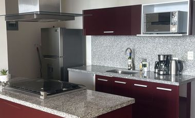 RENTA DEPARTAMENTO AMUEBLADO POLAREA TORRE BUDAPEST, NUEVO POLANCO