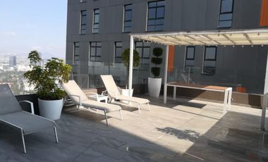 RENTA DEPARTAMENTO AMUEBLADO POLAREA TORRE BUDAPEST, NUEVO POLANCO
