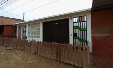 Casa De 1 Piso Frente A Colegio En Zona Estratégica De Ventanilla