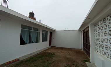 Casa De 1 Piso Frente A Colegio En Zona Estratégica De Ventanilla