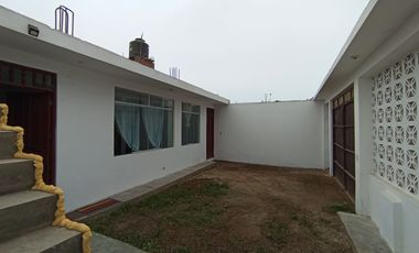 Casa De 1 Piso Frente A Colegio En Zona Estratégica De Ventanilla