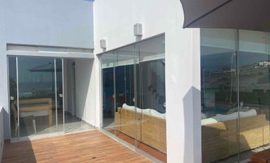 VENTA ESPECTACULAR CASA  DE PLAYA LA HONDA CERRO AZUL
