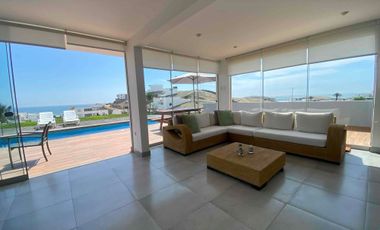 VENTA ESPECTACULAR CASA  DE PLAYA LA HONDA CERRO AZUL
