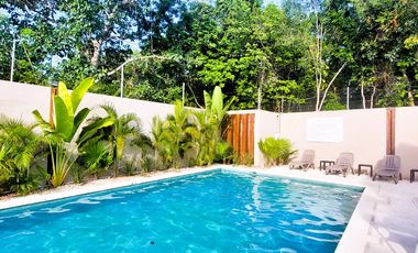 CASA AMUEBLADA  3 HABITACIONES EN RESIDENCIAL THULA, PLAYA DEL CARMEN QUINTANA ROO NV300