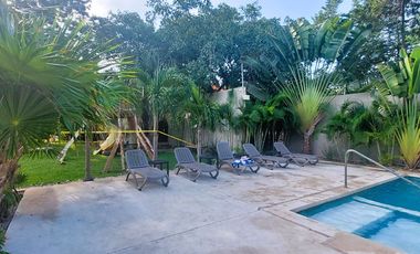 CASA AMUEBLADA  3 HABITACIONES EN RESIDENCIAL THULA, PLAYA DEL CARMEN QUINTANA ROO NV300