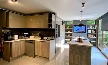 VENTA CASA MEDITERRANEA EN PIEDRA ROJA, 2 PISOS 3D + 3B + ESCRITORIO + PISCINA + TERRAZA + QUINCHO , COLEGIOS PEDREGALES, ALEMAN, SAN ANSELMO,SAN JOSE