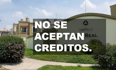 NO CREDITOS, CASA EN VENTA  FRACC URBI 