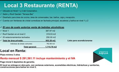 OFICINAS Y RESTAURANTES CORPORATIVO AQUA (QUERETARO)