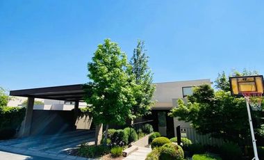 VENTA CASA MEDITERRANEA EN PIEDRA ROJA, 2 PISOS 4D + 3B + PISCINA + TERRAZA + QUINCHO , COLEGIOS ALEMAN, PEDREGALES, SAN ANSELMO