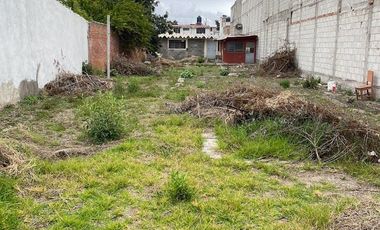 Venta terreno independiente. Col. Bugambilias