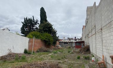 Venta terreno independiente. Col. Bugambilias