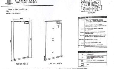 Rush  SACRIFICE SALE BELOW MARKET VALUE BRAND NEW 36 sqm  Office  with Parking, Parkway Corporate Center, Alabang