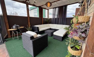 AMPLIO DEPARTAMENTO, GRAN TERRAZA PRIVADA, SECTOR AV. SOLANO - CUENCA