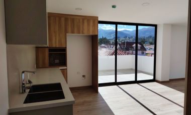 🏢En Venta Último Departamento Moderno a Crédito VIP de 2 dormitorios con terraza y vista a la ciudad – Río Amarillo