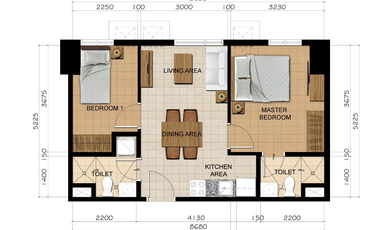 KEN - 2 BedRoom Condo Unit in Covent Garden Sta.Mesa,Manila near in PUP,SM,Cubao,LRT