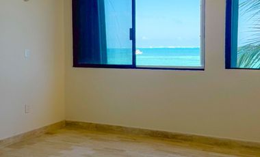 Departamento de 2 recámaras en venta Frente al Mar en Punta Sam Cancún