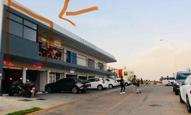 Venta de Local Comercial #7 en PLAZA LA CÚSPIDE, dentro Fracc. Las Terrazas, nuevos ( con opción a renta )