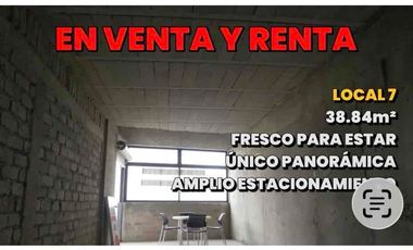 Venta de Local Comercial #7 en PLAZA LA CÚSPIDE, dentro Fracc. Las Terrazas, nuevos ( con opción a renta )