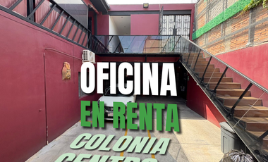 OFICINA EN RENTA EN EL CENTRO