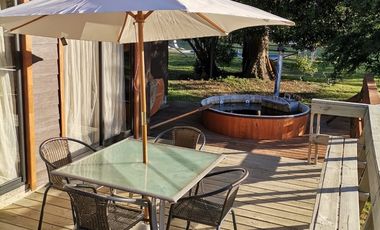 arriendo casa con tinaja y piscina 10 personas