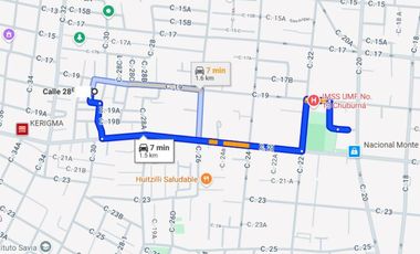 HERMOSA CASA EN VENTA DE RECUPERACION BANCARIA EN CHUBURNÁ, MÉRIDA, YUCATÁN.