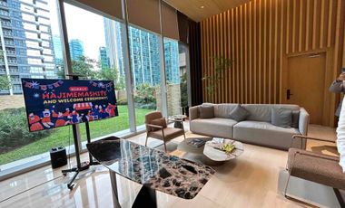 3 Bedroom Penthouse For Rent  The Seasons Residences above Mitsukoshi Mall BGC