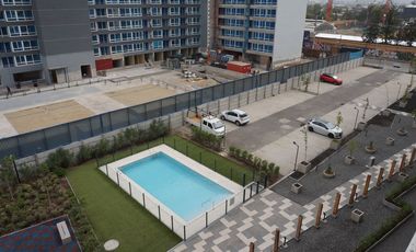 Dpto 2D+1B 44mt2 No Amoblado Pintor Cicarelli San Joaquin