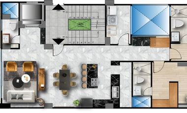 Departamentos en venta La Pradera cerca al supermaxi Loja Ecuador