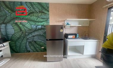 ห้องชุด พลัมคอนโด เซ็นทรัล สเตชั่น เฟส 1 เนื้อที่ 24.39 ตรม. ใกล้เซ็นทรัลเวสต์เกต ถนนกาญจนาภิเษก ตำบลเสาธงหิน อำเภอบางใหญ่ จังหวัดนนทบุรี