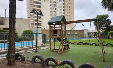 Arriendo Departamento Amoblado Ubicado en Nicolás Tirado, Edificio Parque Mar.