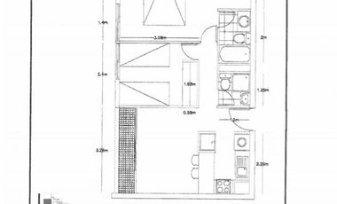 Departamanto 1 Estac. y 1 Bod. - Próximo al Metro Santa Isabel L. 5.