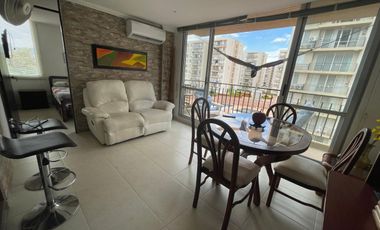 ¡SE ARRIENDA APARTAMENTO AMOBLADO EN RICAURTE – GIRARDOT!   Dirección: Cra 13B #12-63, Lote A4 – Apto 409, Piso 4, Interior 4