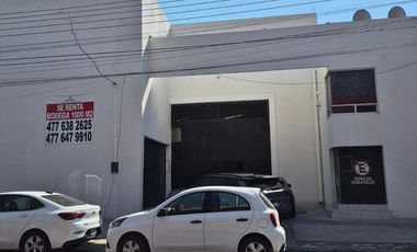SE RENTA BODEGA DE 1,000m2 EN COL JULIAN DE OBREGON