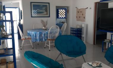 RENTA casa AMUEBLADA y EQUIPADA frente a PLAYA en CHUBURNA, Yucatan, Mexico