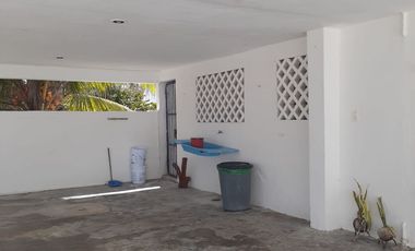 RENTA casa AMUEBLADA y EQUIPADA frente a PLAYA en CHUBURNA, Yucatan, Mexico
