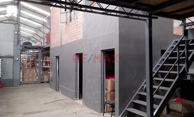 Se Vende Nave: Almacén Y Oficinas Cerca De La Curva En Chorrillos