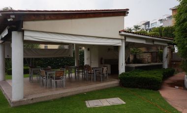 CASA EN RENTA LOMAS VERDES 6A SECCION CON  DOBLE SEGURIDAD Y KIOSKO CON JARDIN.