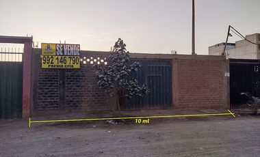SE VENDE TERRENO CERCADO DE 300 M2 EN NARANJAL  SAN MARTIN DE PORRES