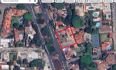 Terreno en renta en Teopanzolco Vista Hermosa Cuernavaca