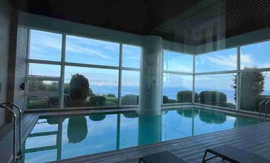 Oportunidad  gran Depto. rebajado en venta 2D 2B, con primera  vista al mar en Concón