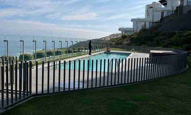 Oportunidad  gran Depto. rebajado en venta 2D 2B, con primera  vista al mar en Concón