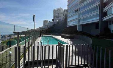 Oportunidad  gran Depto. rebajado en venta 2D 2B, con primera  vista al mar en Concón