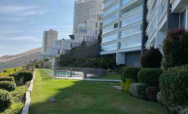 Oportunidad  gran Depto. rebajado en venta 2D 2B, con primera  vista al mar en Concón