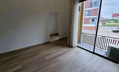 Brand New! Corner Unit at Project Entrance – Nordic Style Townhome, Never Lived In! Townhome for Sale at *Assawin Village In-Chan*, Samut Songkhram