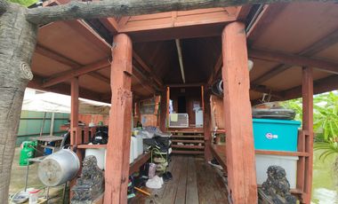Authentic Thai Teak House with Private Pond   A Hidden Oasis in Bang Kruai, Nonthaburi (Thanakorn Village 2)