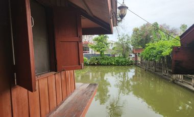 Authentic Thai Teak House with Private Pond   A Hidden Oasis in Bang Kruai, Nonthaburi (Thanakorn Village 2)