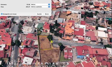 TERRENO PLANO EN CALLE CERRADA LOMAS DE VALLE DORADO