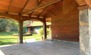 Gran casa+cabaña en parcela a 2km de Villarrica