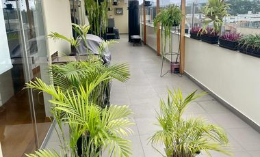 Alquiler de Exclusivo Dúplex 260m2 en Urbanización Las Gardenias - Surco