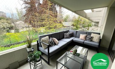 En el Barrio más Exclusivo de Santiago ¡Elegante y Moderno Departamento en Vitacura!
